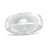 6mm Wedding Band in Sterling Silver - Size 10