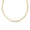 Thumbnail Image 1 of Solid Mesh Chain Necklace in 10K Gold - 18"