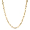 Thumbnail Image 0 of 3.7mm Hollow Singapore Chain Necklace in 10K Gold - 18"