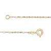 Thumbnail Image 1 of Dainty Cross Mirror Chain Choker Necklace in 10K Gold - 16"