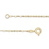 Thumbnail Image 1 of Dainty Cross Mirror Chain Choker Necklace in 10K Gold - 16"