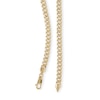 Thumbnail Image 1 of Made in Italy 4.6mm Miami Curb Chain Necklace in 10K Semi-Solid Gold - 16"