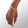 Thumbnail Image 1 of 10K Semi-Solid Gold Miami Curb Chain Bracelet Made in Italy - 7"