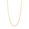 Thumbnail Image 0 of 028 Gauge Rope Chain Necklace in 10K Hollow Gold - 18"