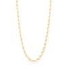 Thumbnail Image 0 of 028 Gauge Rope Chain Necklace in 10K Hollow Gold - 18"