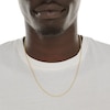 Thumbnail Image 3 of 10K Hollow Gold Tight Curb Chain - 20"
