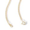 Thumbnail Image 4 of 10K Hollow Gold Tight Curb Chain - 20"