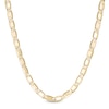 Thumbnail Image 0 of 060 Gauge Valentino Chain Necklace in 10K Hollow Gold - 24"