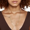 Thumbnail Image 2 of 060 Gauge Valentino Chain Necklace in 10K Hollow Gold - 24"