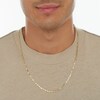 Thumbnail Image 4 of 060 Gauge Valentino Chain Necklace in 10K Hollow Gold - 24"