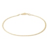 Thumbnail Image 0 of Valentino Chain Bracelet in 10K Hollow Gold - 7.5"
