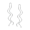 Thumbnail Image 0 of Wavy Threader Drop Earrings in Sterling Silver