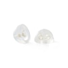 Thumbnail Image 2 of 6mm Princess-Cut and Round Cubic Zirconia Stud Earrings Set in 10K Gold