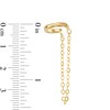 Thumbnail Image 2 of Cable Chain Ear Cuff in 10K Gold