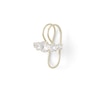 Thumbnail Image 1 of Cubic Zirconia Crawler-Style Ear Cuff in 10K Semi-Solid Gold