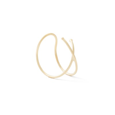 Criss-Cross Ear Cuff in 10K Solid Gold