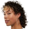 Thumbnail Image 4 of 10K Gold Diamond-Cut Hoops Made in Italy