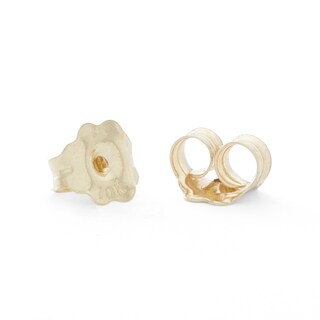 10K Gold 1/4 CT. T.W. Diamond Princess-Cut Solitaire Studs