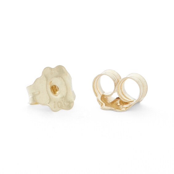 10K Gold 1/4 CT. T.W. Diamond Princess-Cut Solitaire Studs