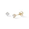 Thumbnail Image 0 of 1/4 CT. T.W. Diamond Solitaire Stud Earrings in 10K Gold