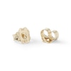 Thumbnail Image 1 of 1/4 CT. T.W. Diamond Solitaire Stud Earrings in 10K Gold