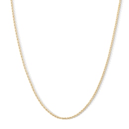 10K Semi-Solid Gold Rope Chain - 20"