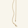 Thumbnail Image 1 of 1.6mm Rope Chain Necklace in 10K Semi-Solid Gold - 20"