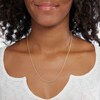 Thumbnail Image 3 of 1.6mm Rope Chain Necklace in 10K Semi-Solid Gold - 20"