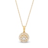 Thumbnail Image 1 of 1/3 CT. T.W. Diamond Double Frame Pendant in 10K Gold