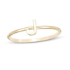 Thumbnail Image 0 of Uppercase Block "J" Initial Ring in 10K Gold - Size 7