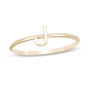 Thumbnail Image 1 of Uppercase Block "J" Initial Ring in 10K Gold - Size 7