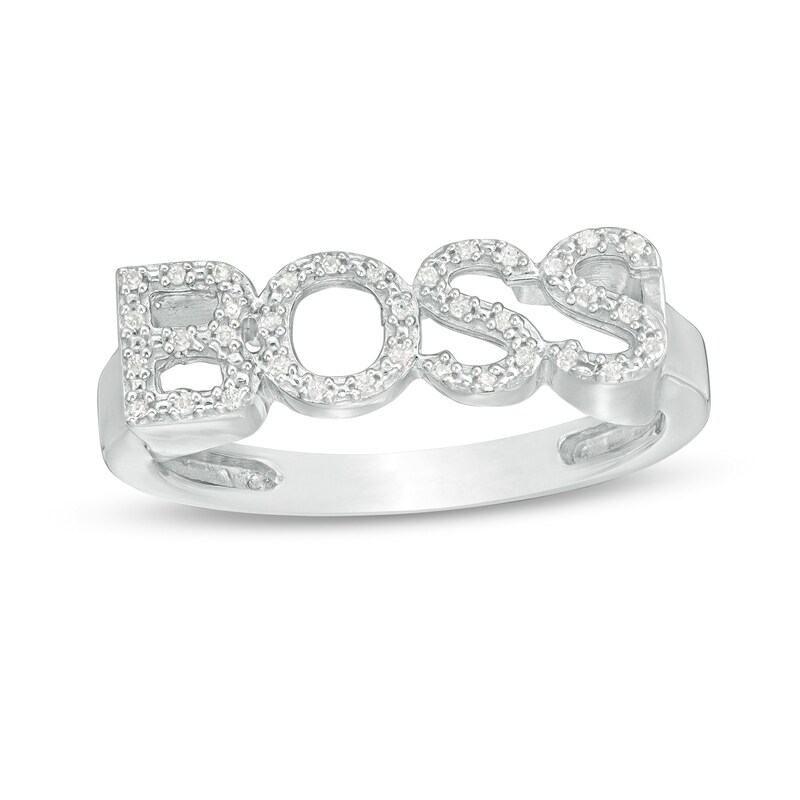 1/20 CT. T.W. Diamond BOSS Ring in Sterling Silver