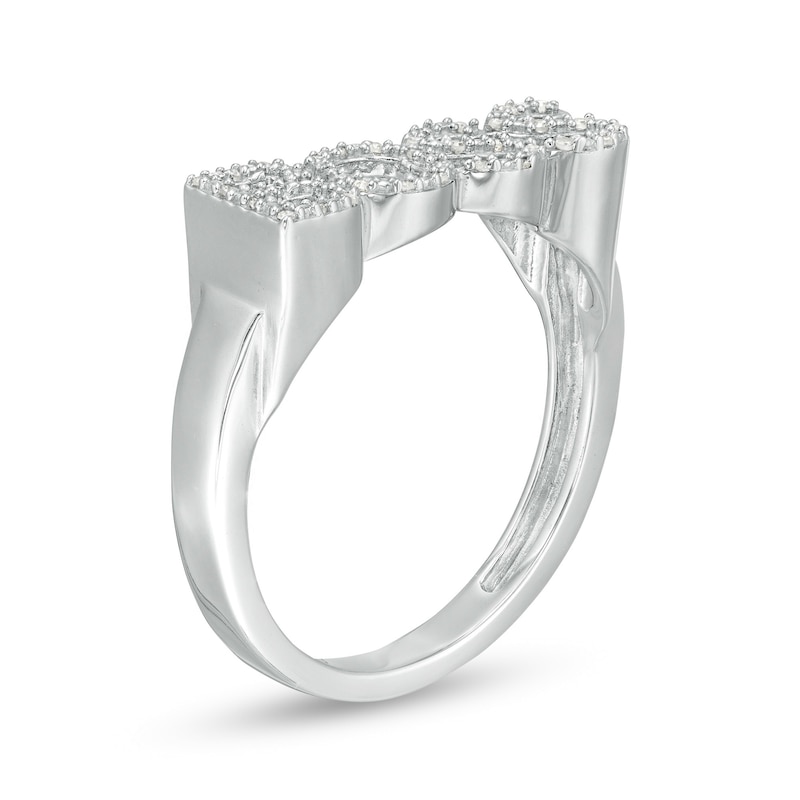 1/20 CT. T.W. Diamond BOSS Ring in Sterling Silver