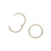 Thumbnail Image 1 of 10K Solid Gold Continuous Huggie Hoops