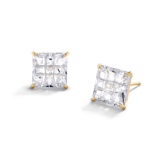 8MM Cubic Zirconia Stud Earrings – MyStudioStuff