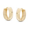 Thumbnail Image 0 of 15mm Huggie Hoop Earrings in 10K Gold