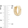 Thumbnail Image 1 of 15mm Huggie Hoop Earrings in 10K Gold