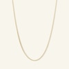 Thumbnail Image 1 of 075 Gauge Box Chain Necklace in 10K Solid Gold Bonded Sterling Silver - 20"
