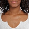 Thumbnail Image 4 of 075 Gauge Box Chain Necklace in 10K Solid Gold Bonded Sterling Silver - 20"
