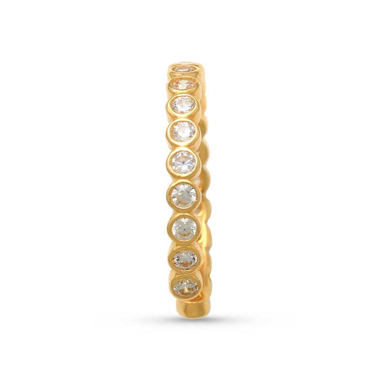 Main Image 2 of 10K Gold CZ Adjustable Midi/Toe Ring