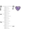 Thumbnail Image 2 of Child's Enamel Unicorns, Hearts, and Rainbows Stud Earrings Set in Sterling Silver