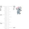 Thumbnail Image 4 of Child's Enamel Animal Stud Earrings Set in Sterling Silver