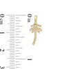 Thumbnail Image 1 of 1/20 CT. T.W. Diamond Palm Tree Charm in 10K Gold
