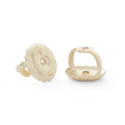 1/3 CT. T.W. Composite Diamond Rounded Square Stud Earrings in 10K Gold