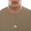 Thumbnail Image 3 of 1/4 CT. T.W. Diamond Lion King Medallion Charm in 10K Gold