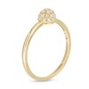 Thumbnail Image 2 of Cubic Zirconia Pavé Ball Ring in 10K Gold - Size 7