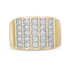 1/2 CT. T.W. Diamond Linear Five Row Ring in 10K Gold