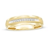 Thumbnail Image 0 of 1/10 CT. T.W. Diamond Wedding Band in 10K Gold