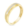 Thumbnail Image 2 of 1/10 CT. T.W. Diamond Wedding Band in 10K Gold