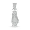 Thumbnail Image 1 of Cubic Zirconia Barber Clippers Charm in Sterling Silver